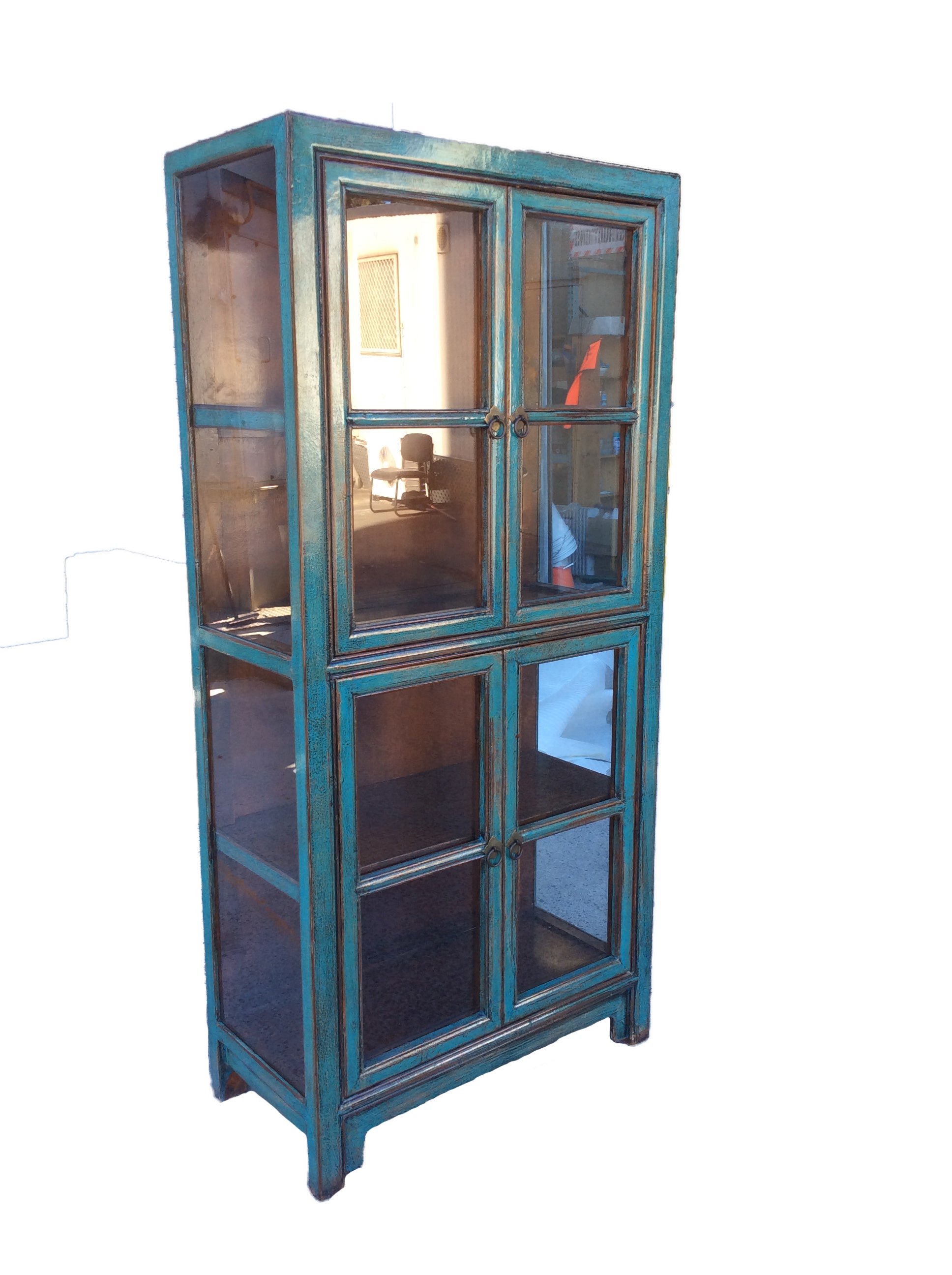 Antique Teng Display Cabinet