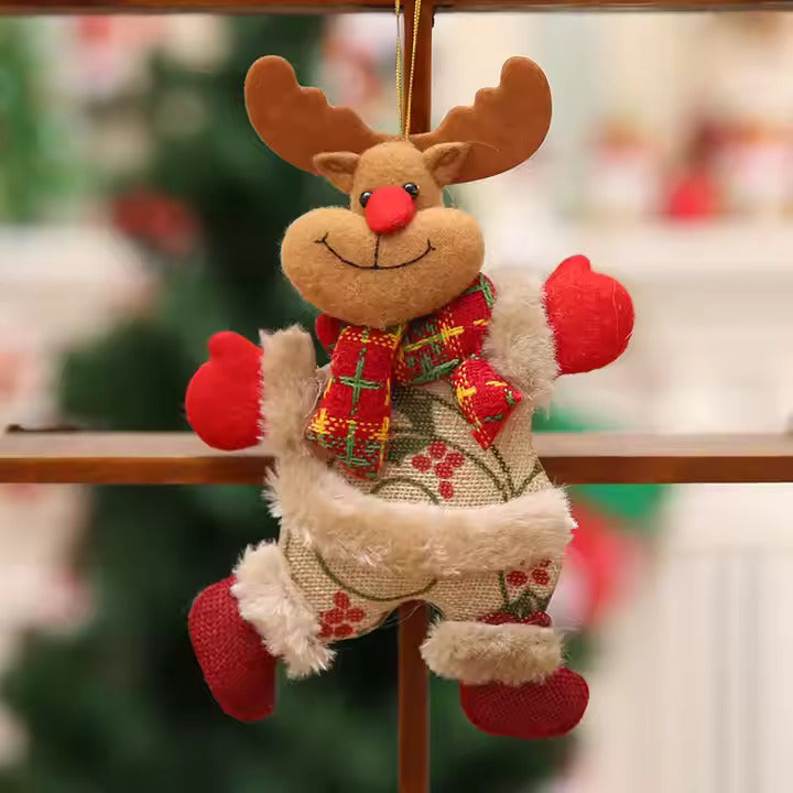 Plush Hanging Christmas Ornaments