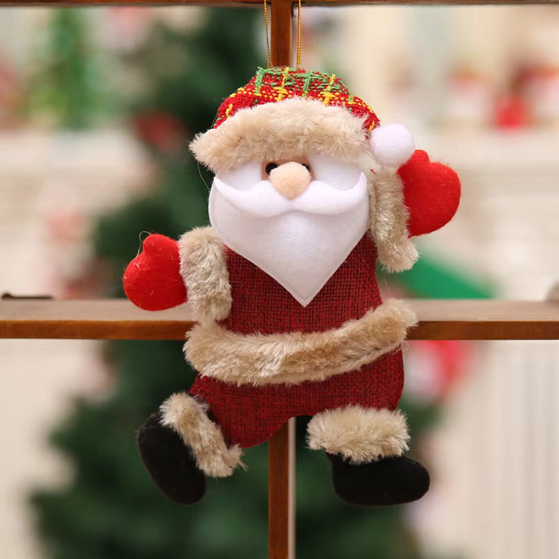 Plush Hanging Christmas Ornaments