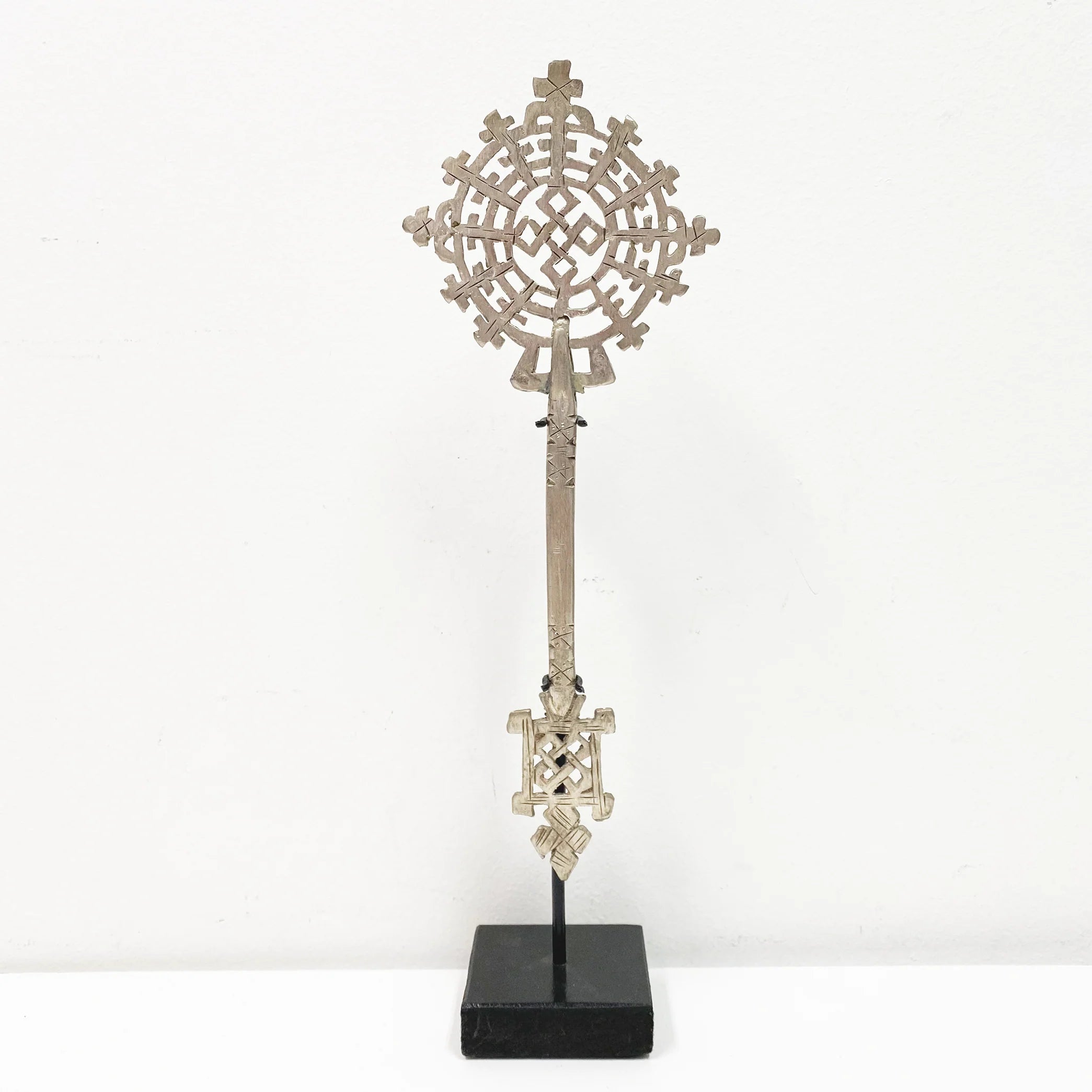 Ethiopian Cross in Silver - Small