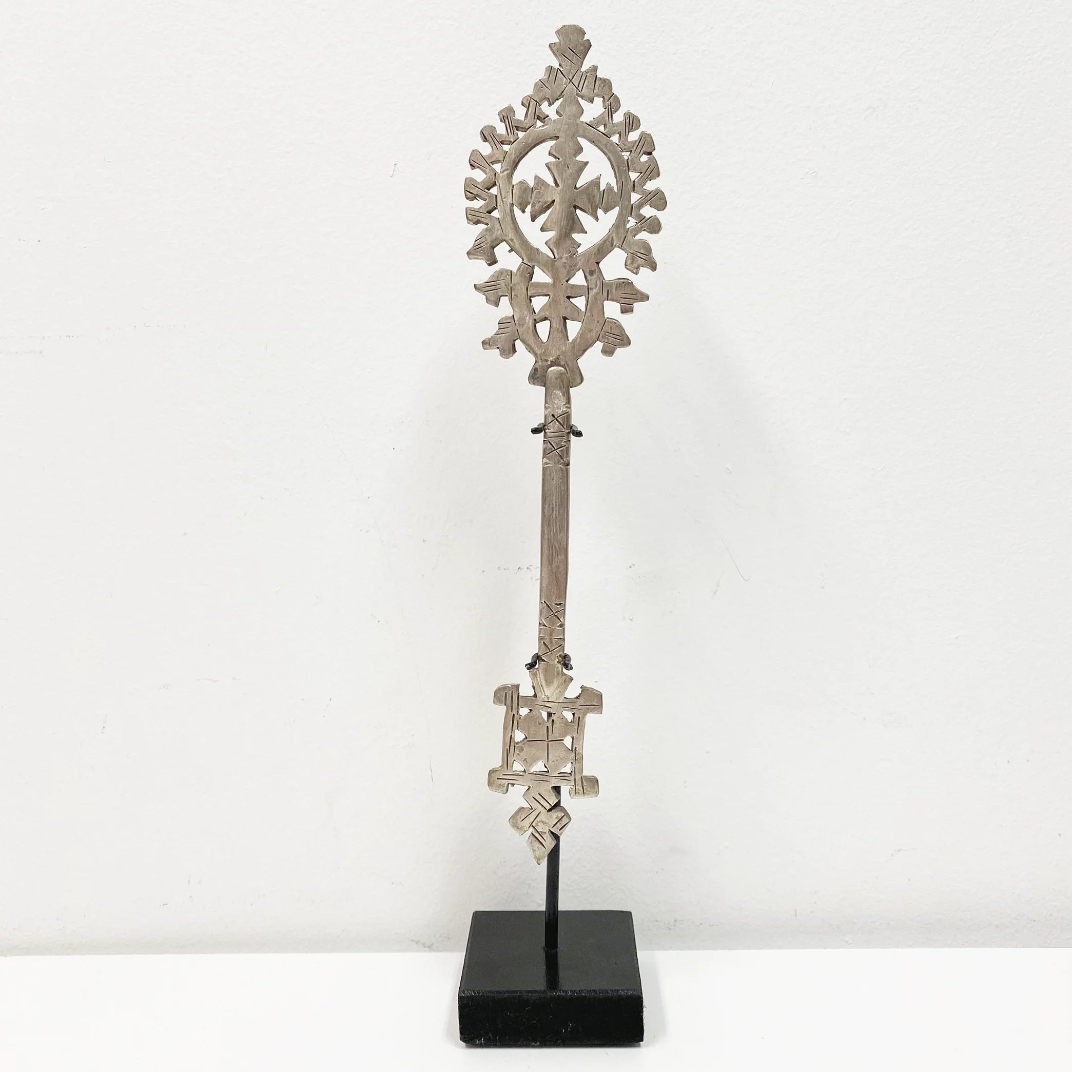 Ethiopian Cross in Silver - Small
