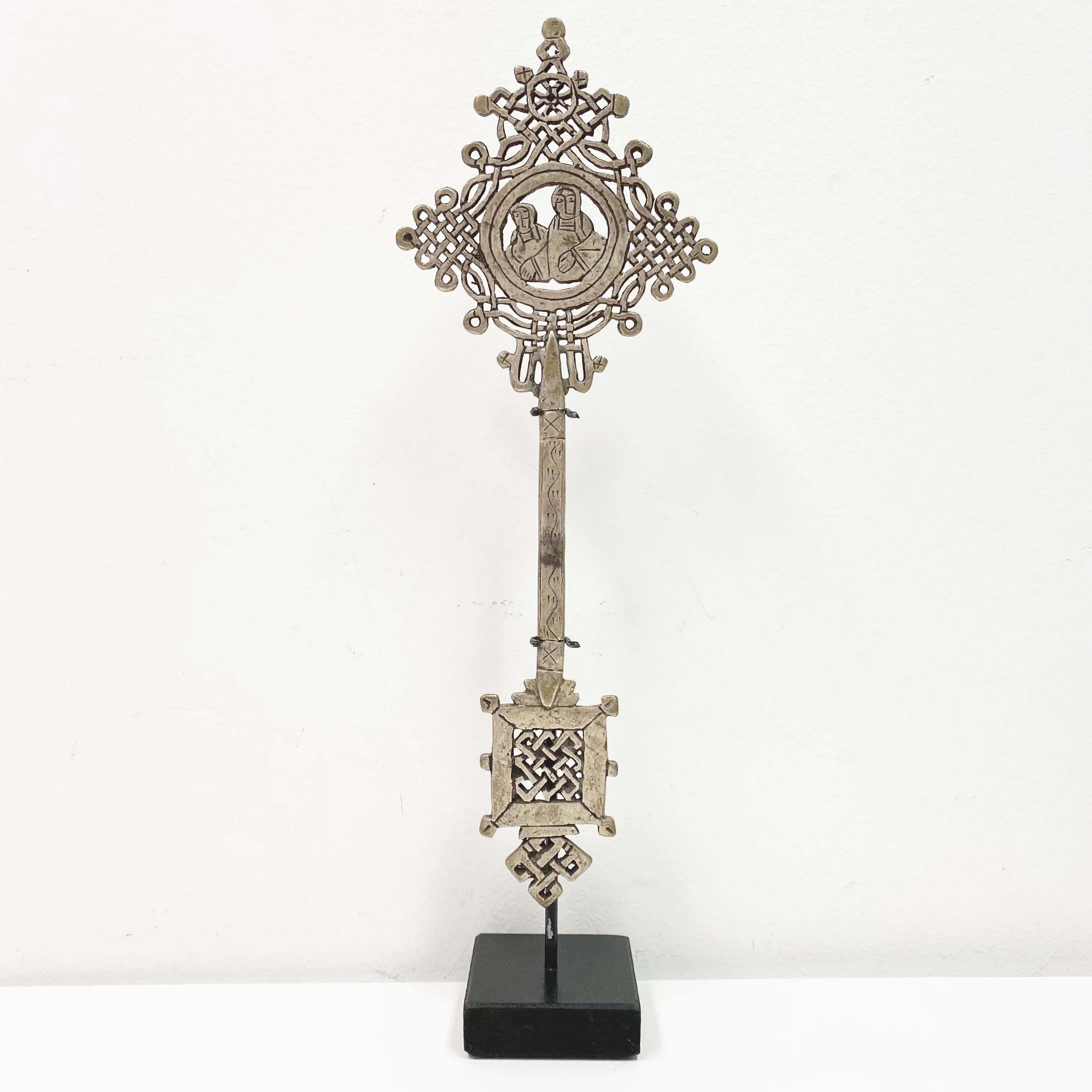 Ethiopian Cross in Silver - Small