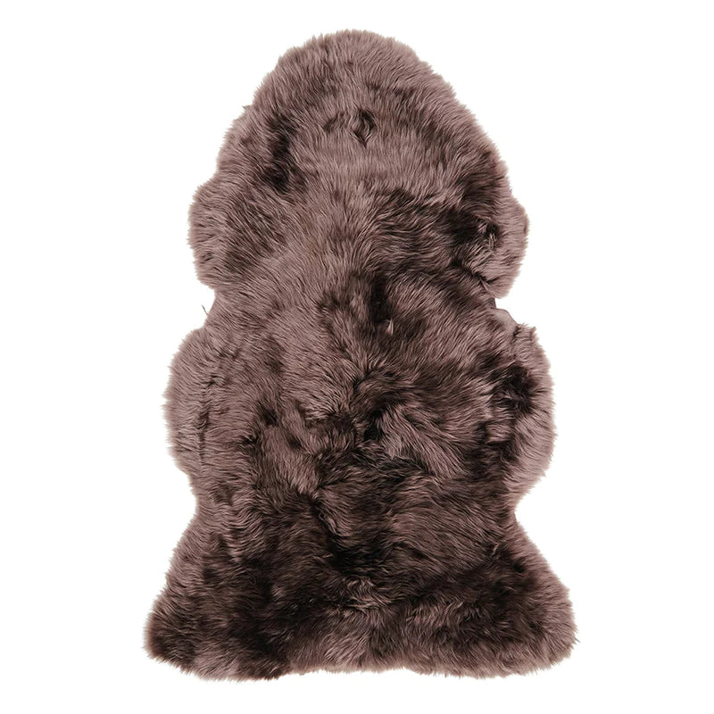 Merino Sheepskin Rug in Cocoa