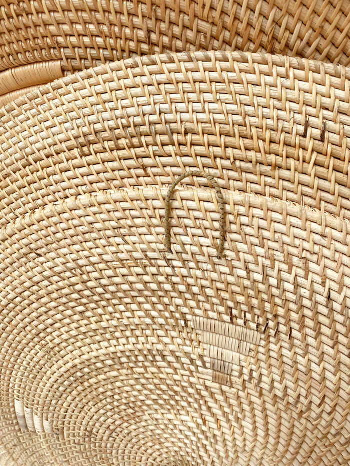 Haiti Woven Round Wall Hanging Plates