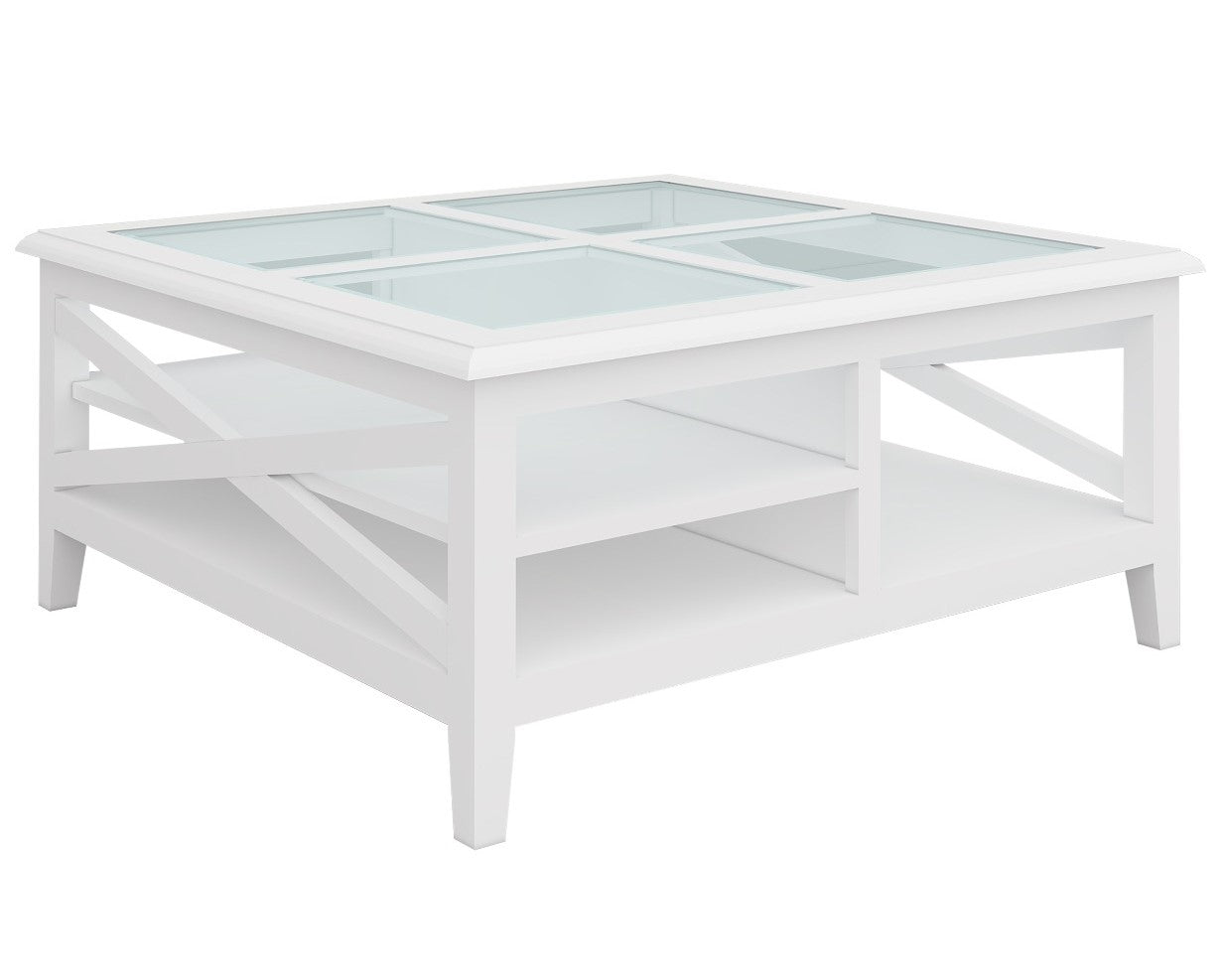 Hampton Coffee Table in White