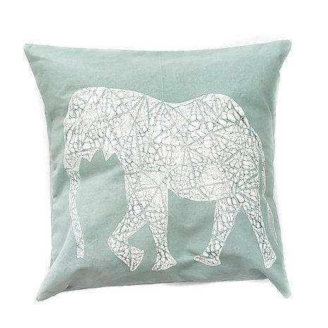Malawi Cushion Range: Giraffe Hand-printed  Cushion Cover Crackle