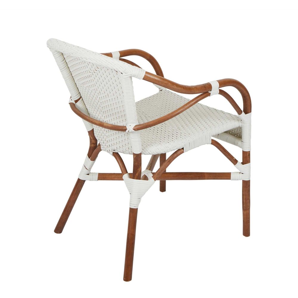 Harlow Rattan Chair in White