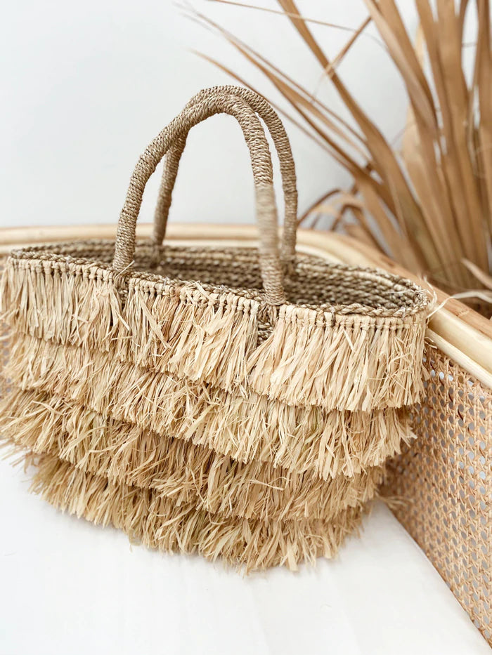 Hawaii Raffia Tote