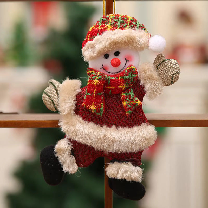 Plush Hanging Christmas Ornaments