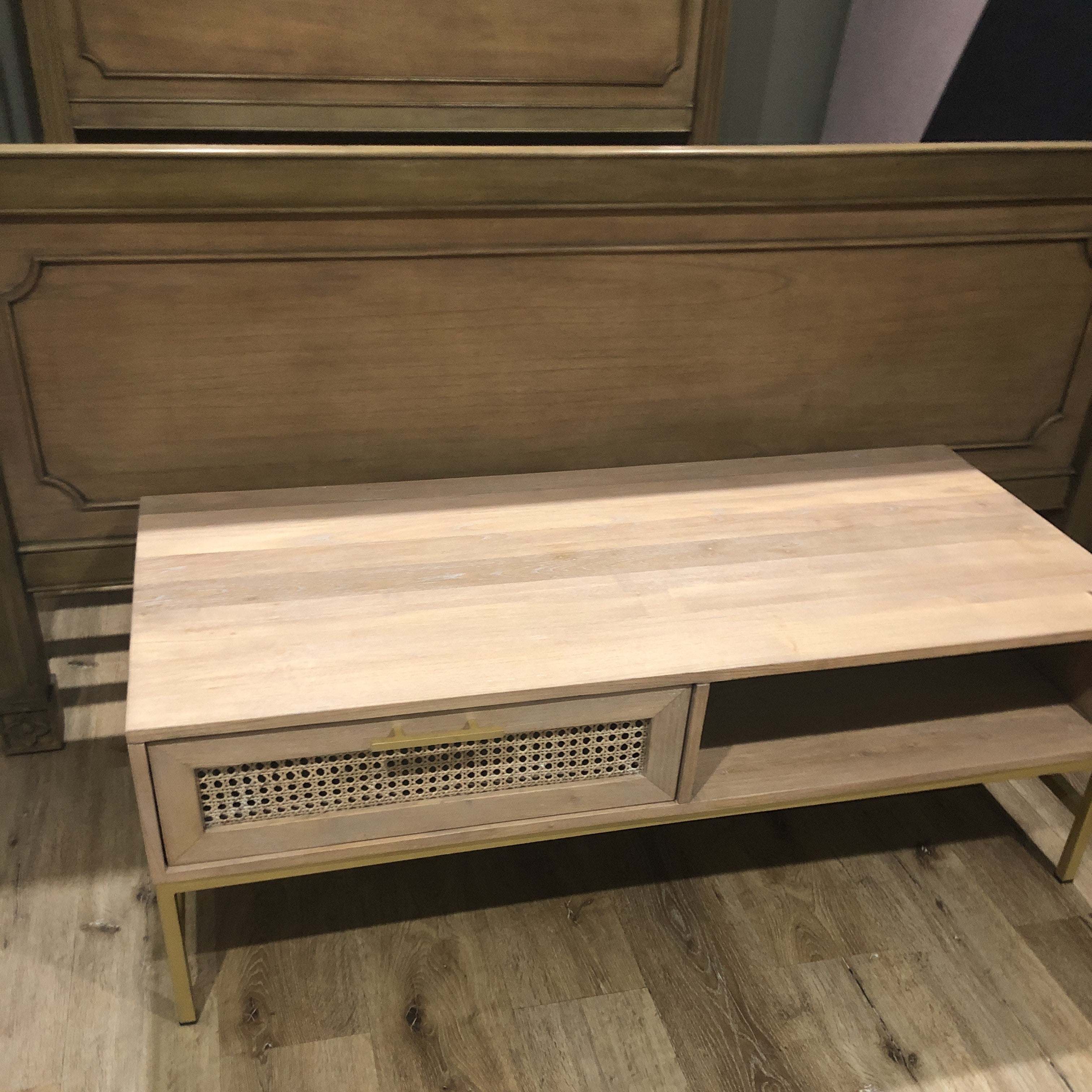 Aranga Timber & Rattan TV Unit