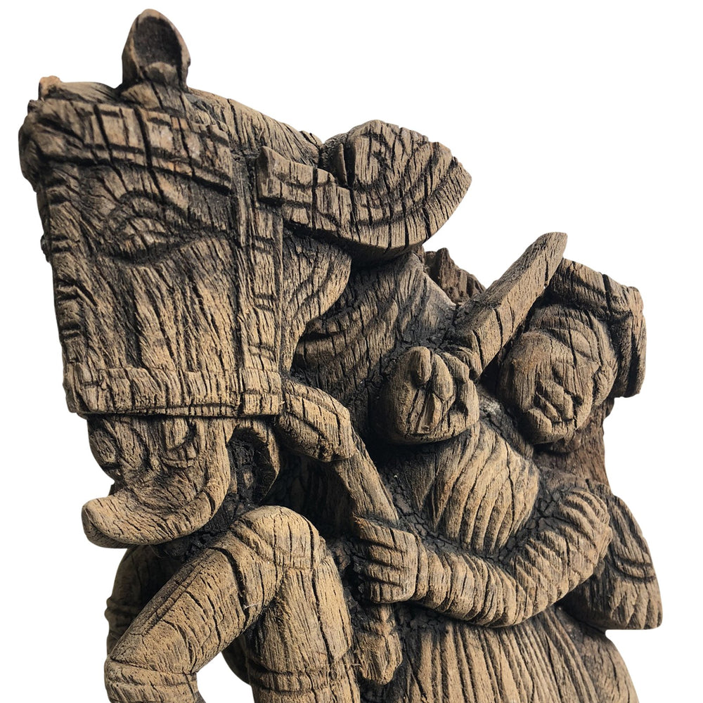 Koriva Horse Carving in Wood