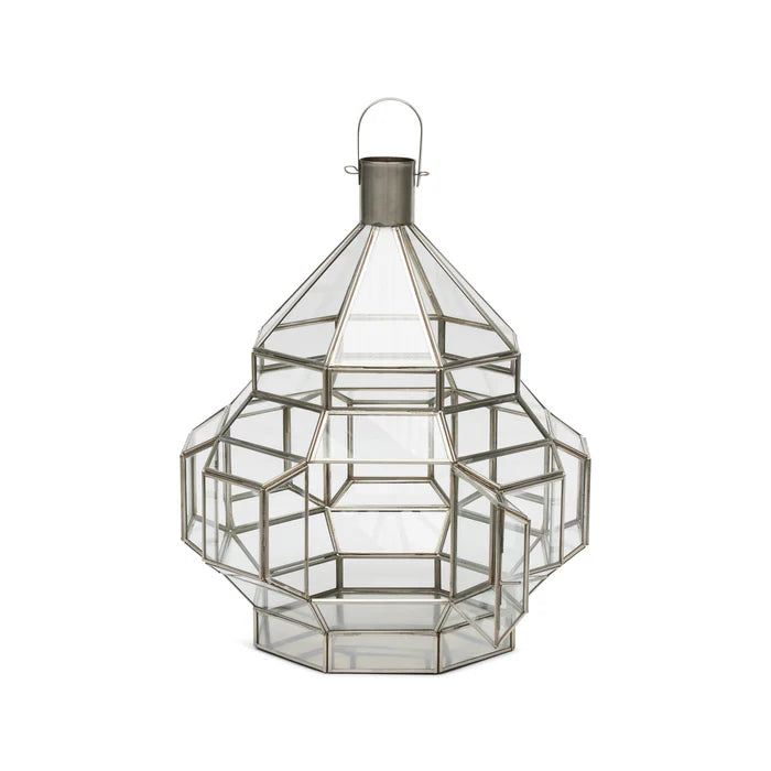 Reva  Bone Inlay Table Lamp in Black & White