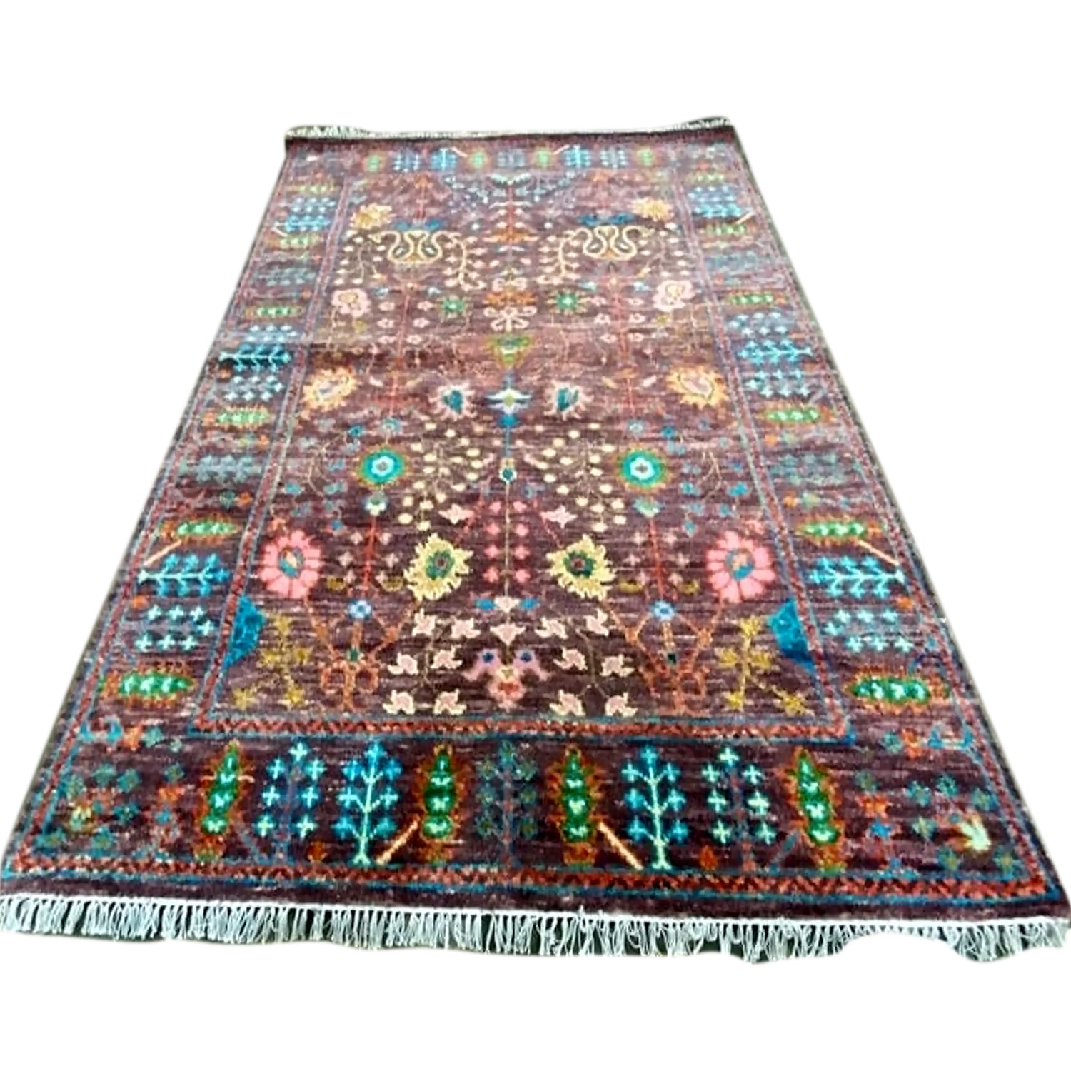 Dinar 100% NZ Wool Oushak Rug