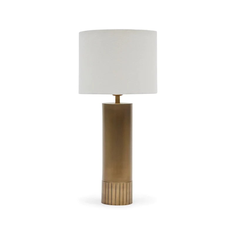 Erica Table Lamp in Antique Brass