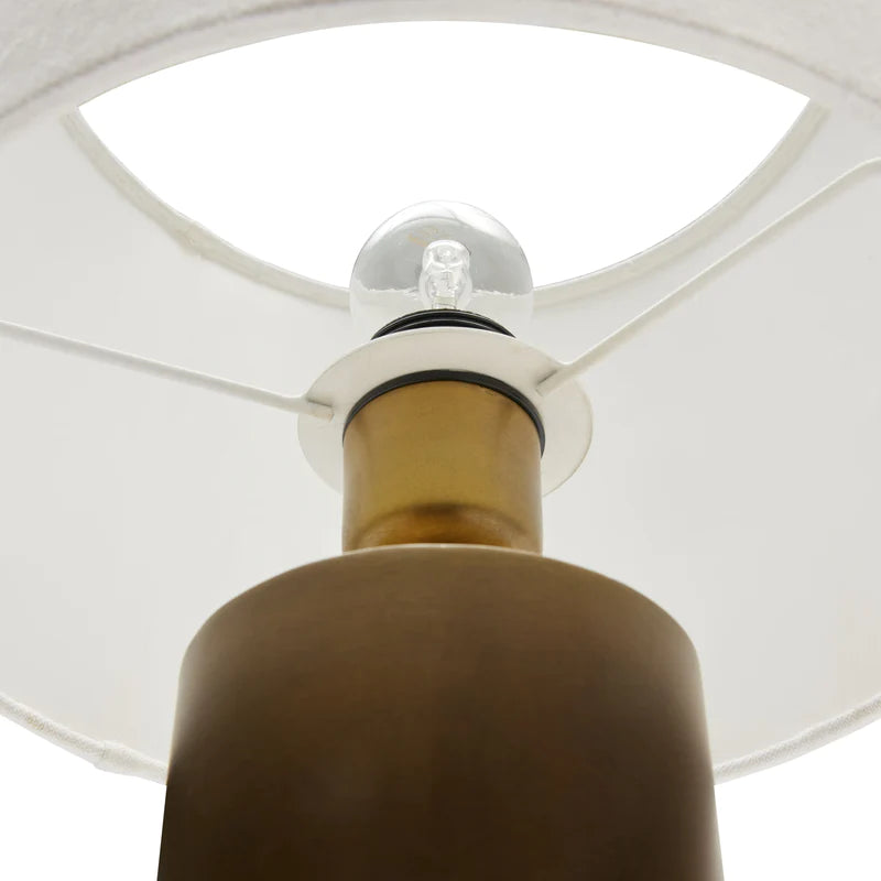 Erica Table Lamp in Antique Brass