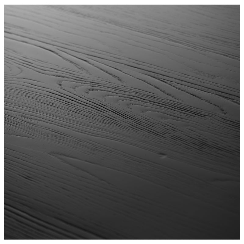 Treeline Oval Dining Table in Black Oak