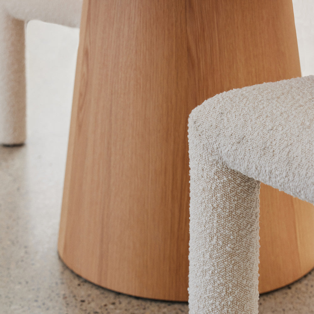Pippa Round Dining Table Small in Natural