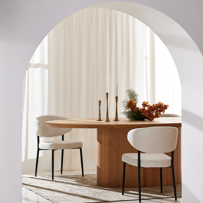 Pippa Oval Dining Table Large