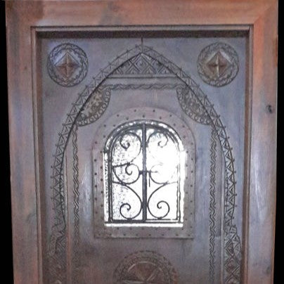 Marrakech Ironwork Working Door and Frame