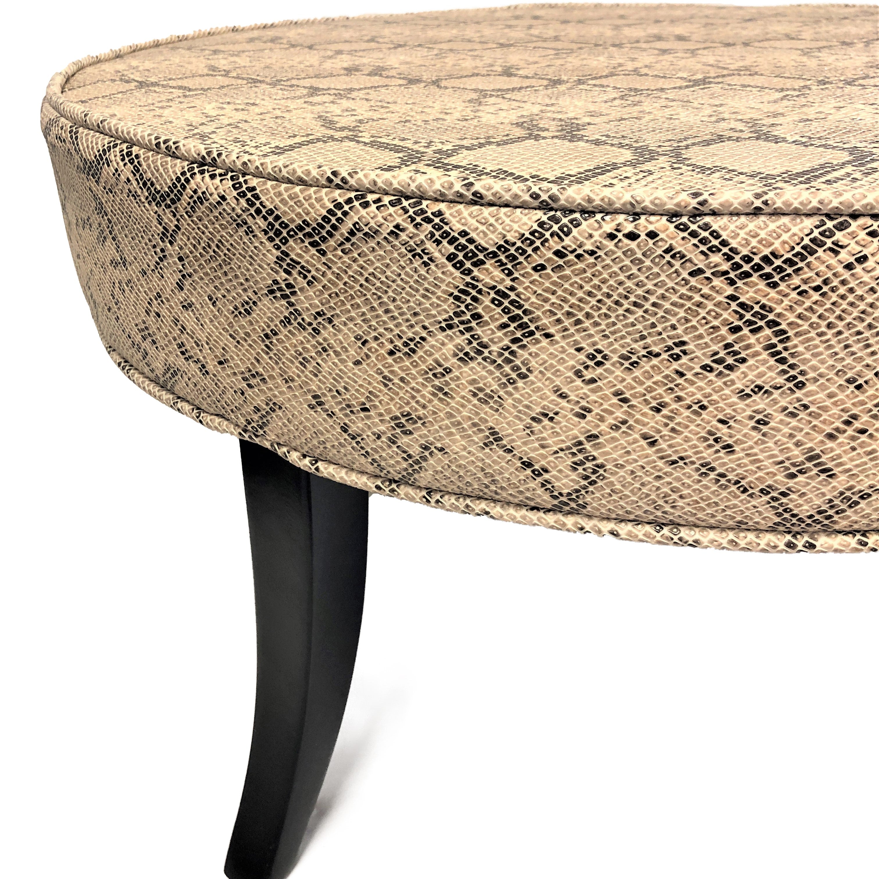 Faux Python Leather Table