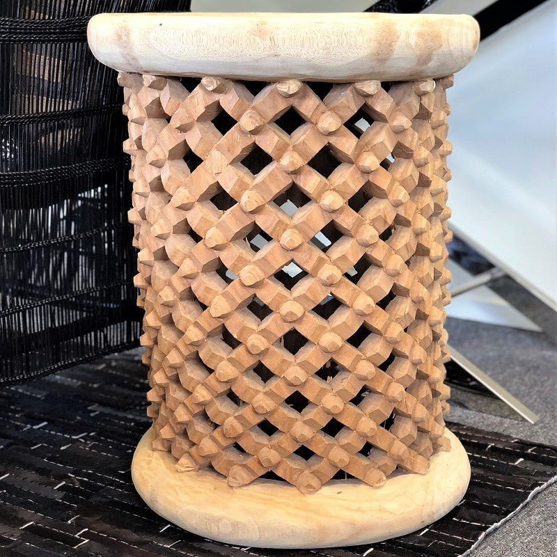 Bamileke Side Table in Natural