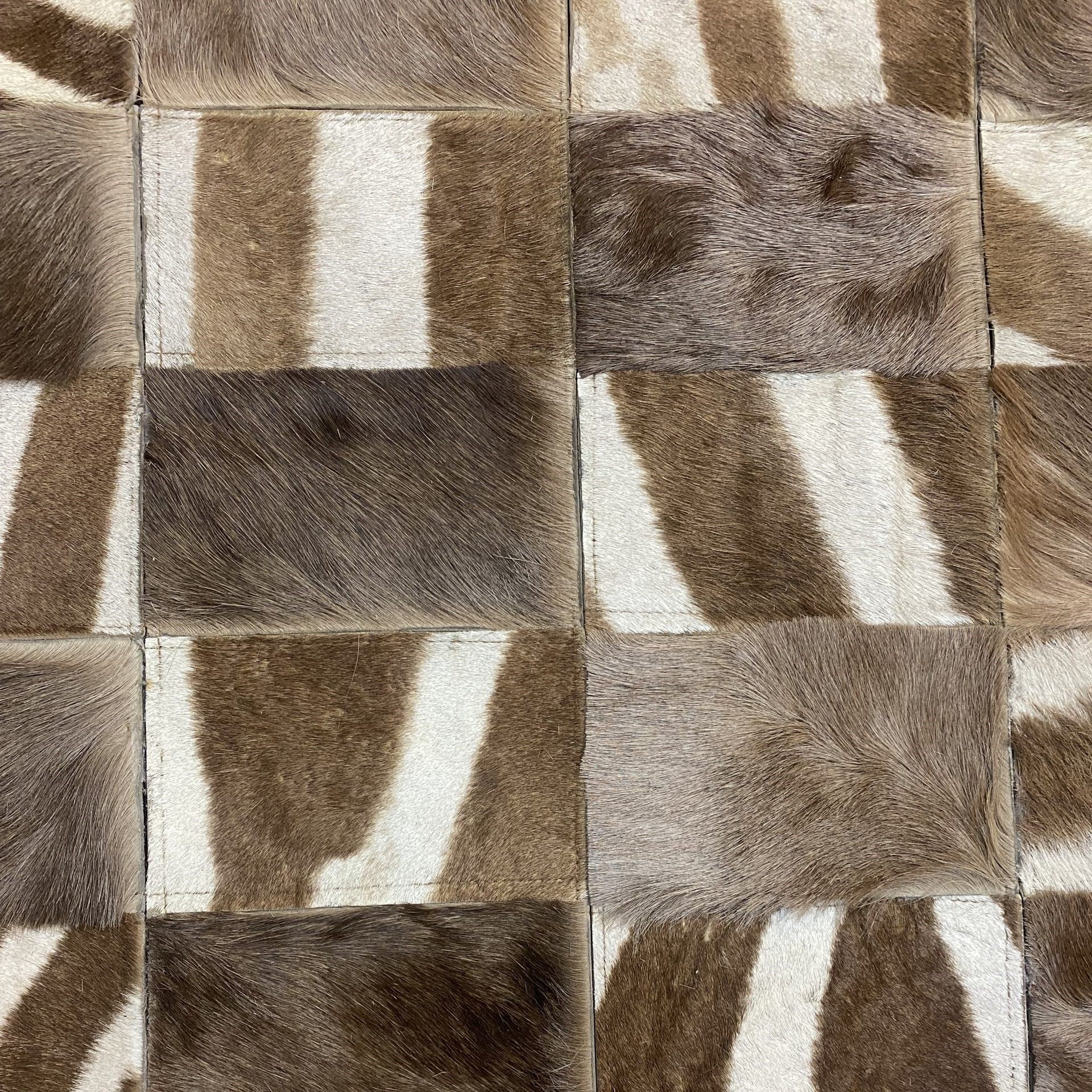 Blesbok & Zebra Hide Rug