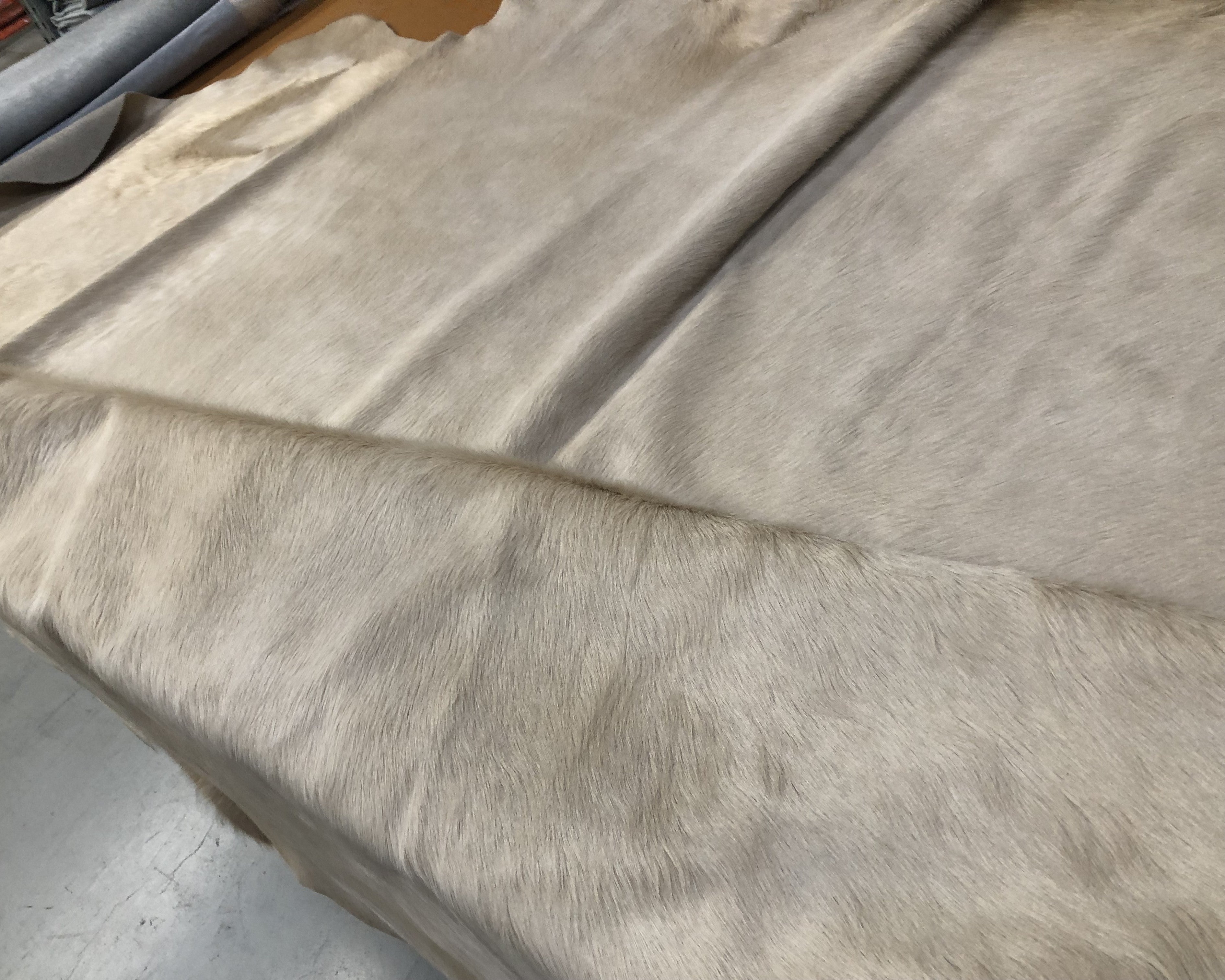 Ivory Dyed Cow Hide Rug