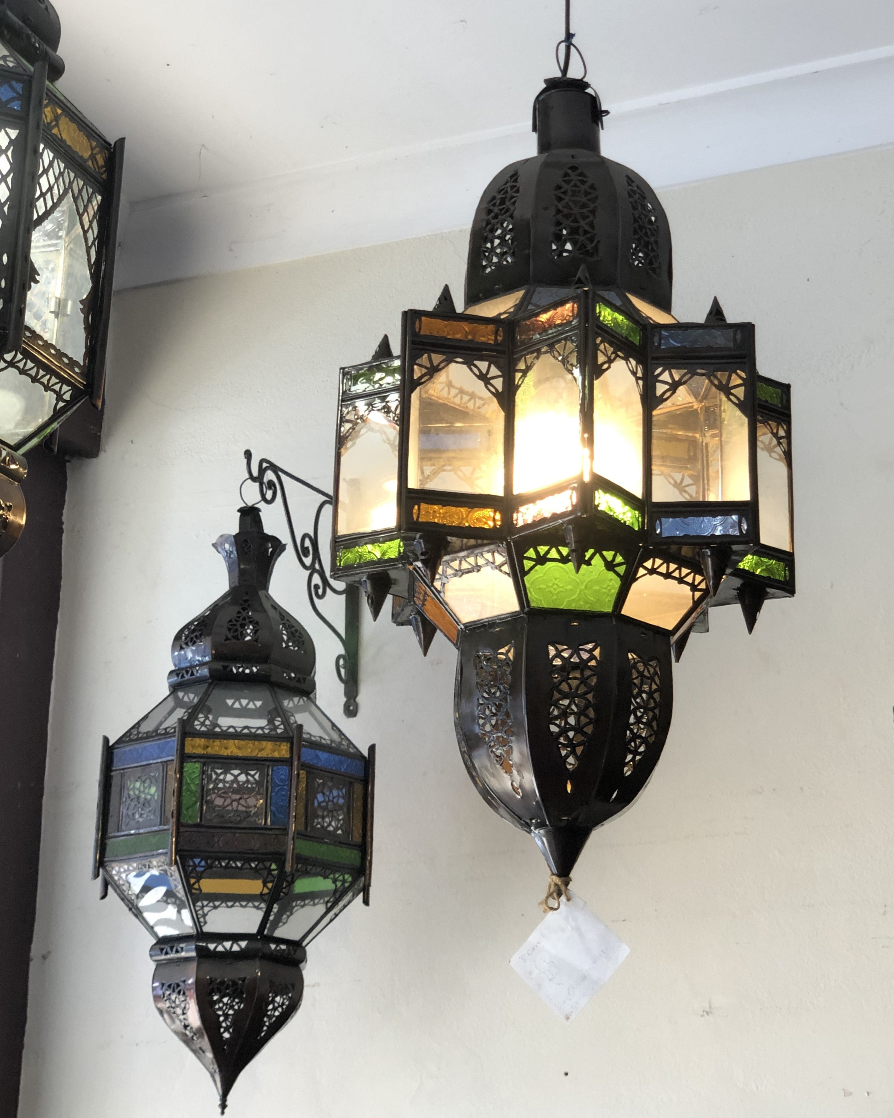 Moroccan Hanging Star Pendant Light