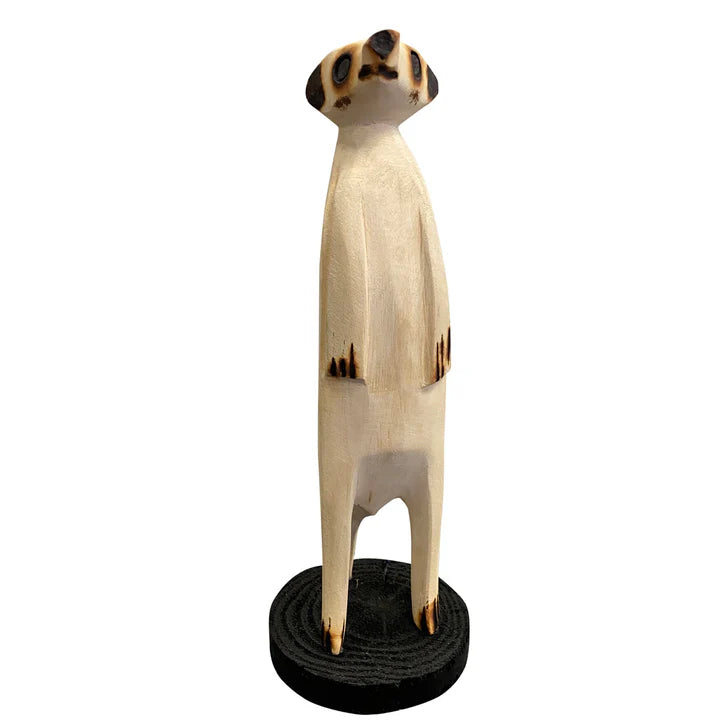 Hand Carved Jacaranda Meerkat