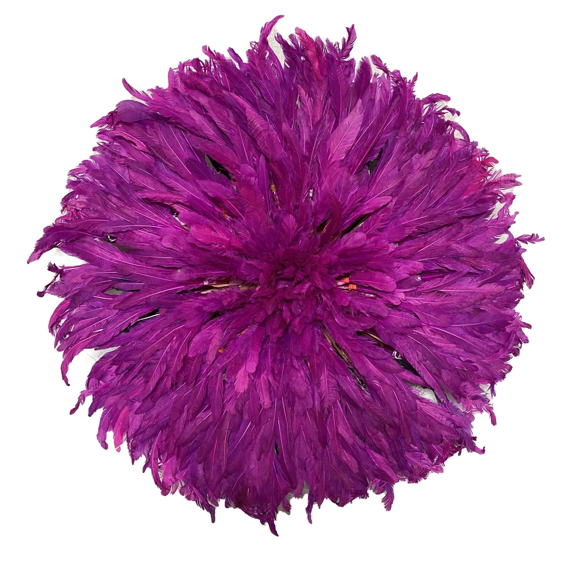 Small Bamileke Feather Juju Headdress