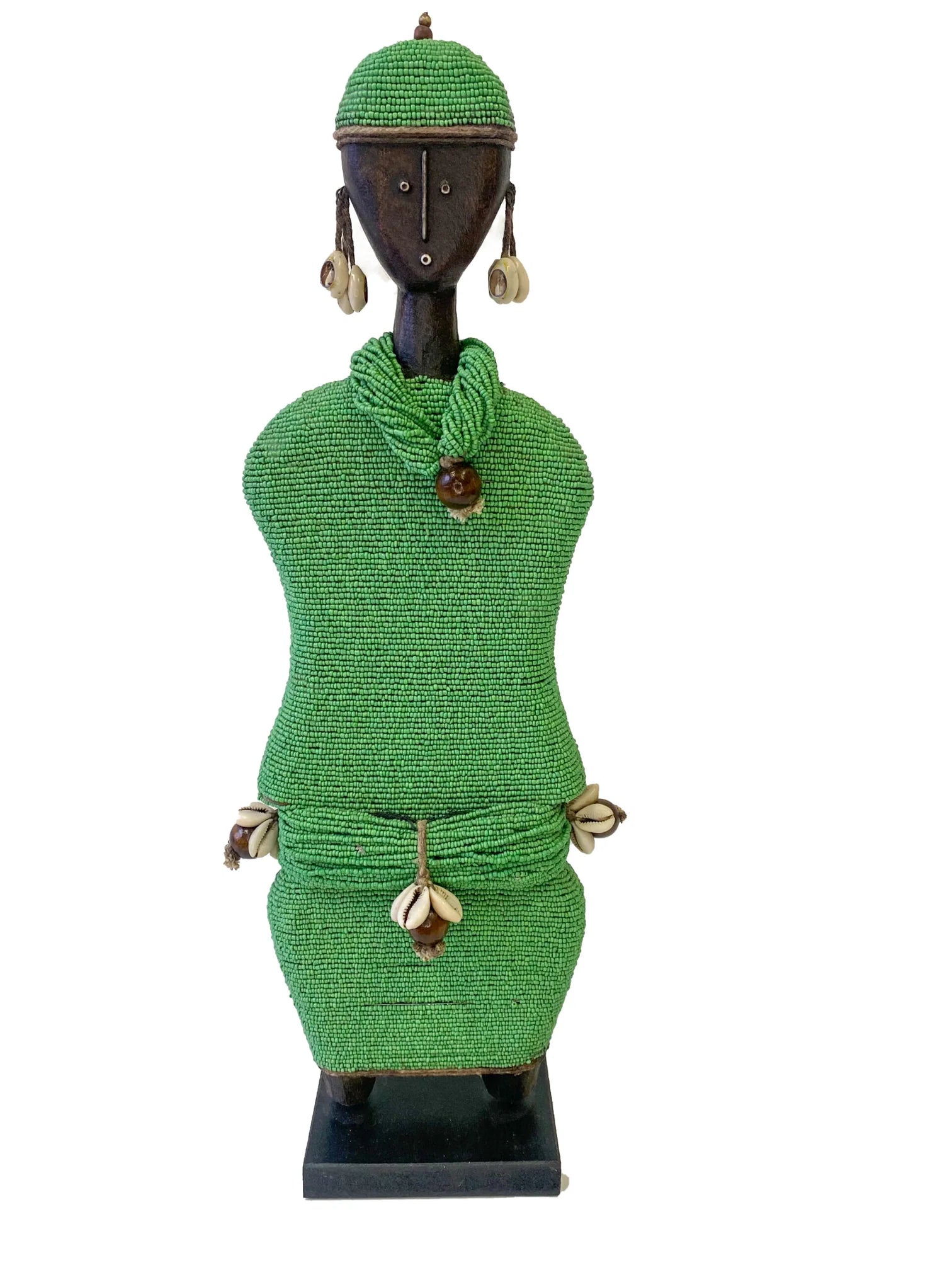 Ndamji Beaded Doll in Green
