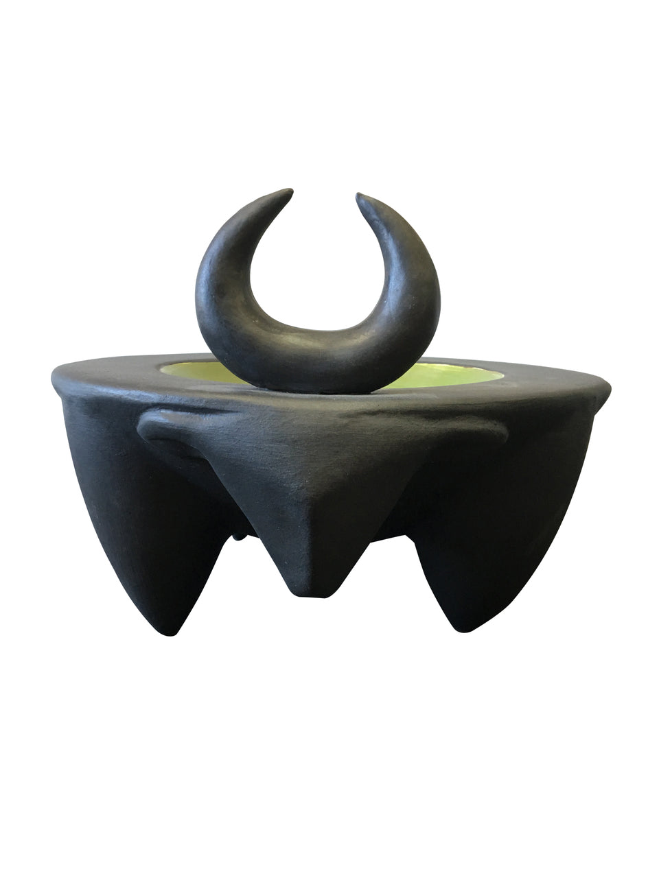 African Ceramic Bull Bowl