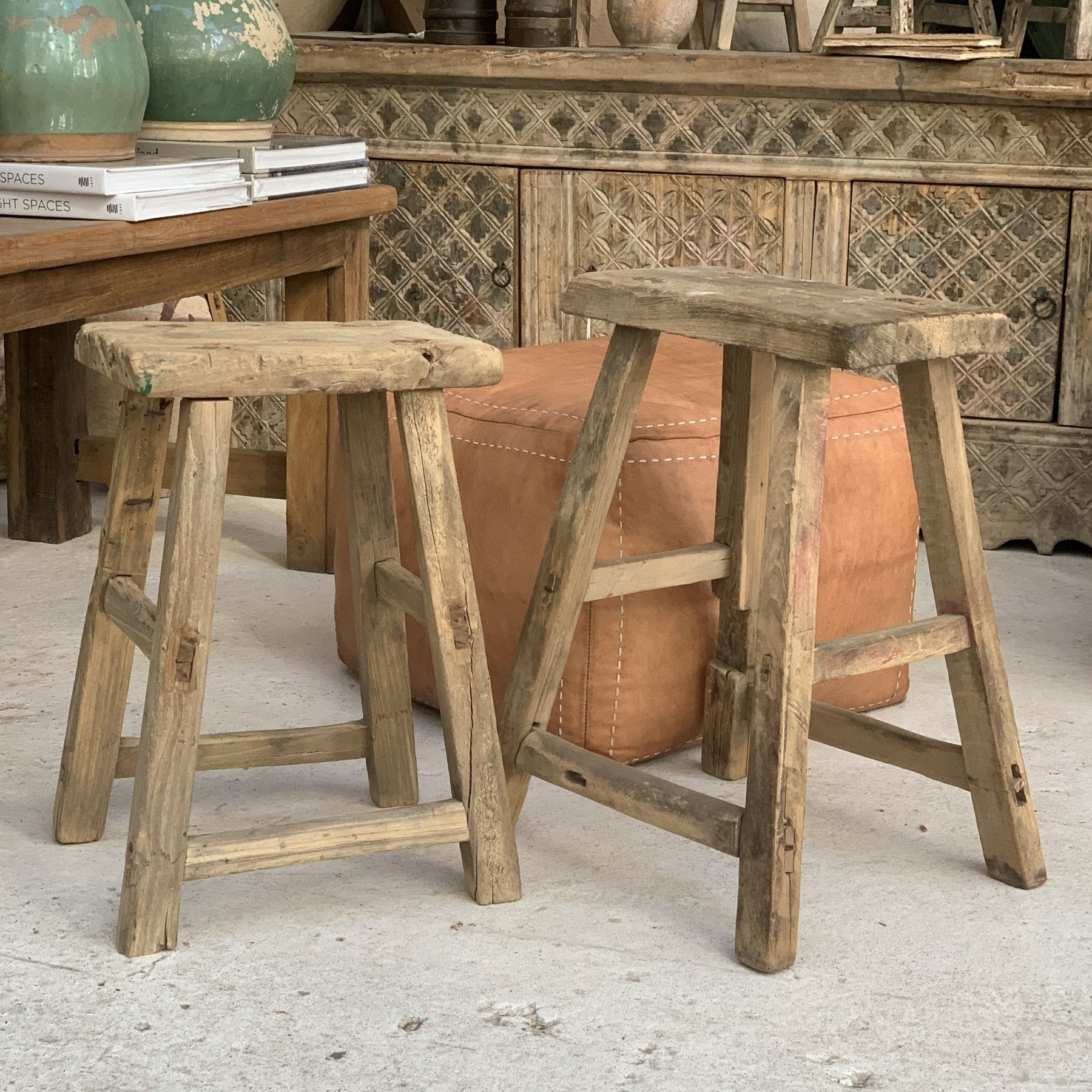 Chinese Workers Stool