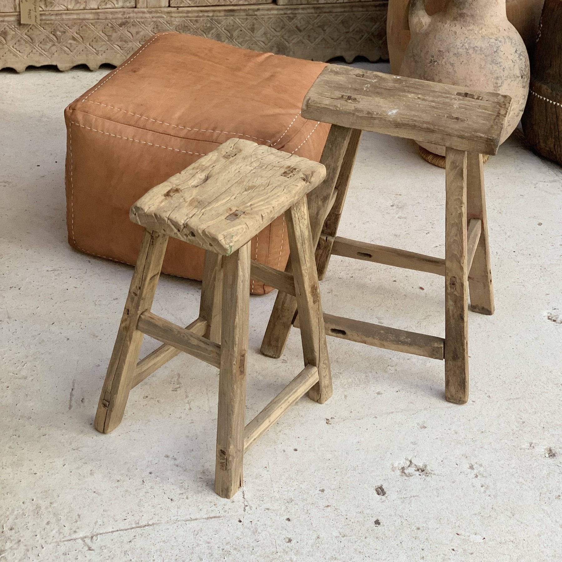 Chinese Workers Stool