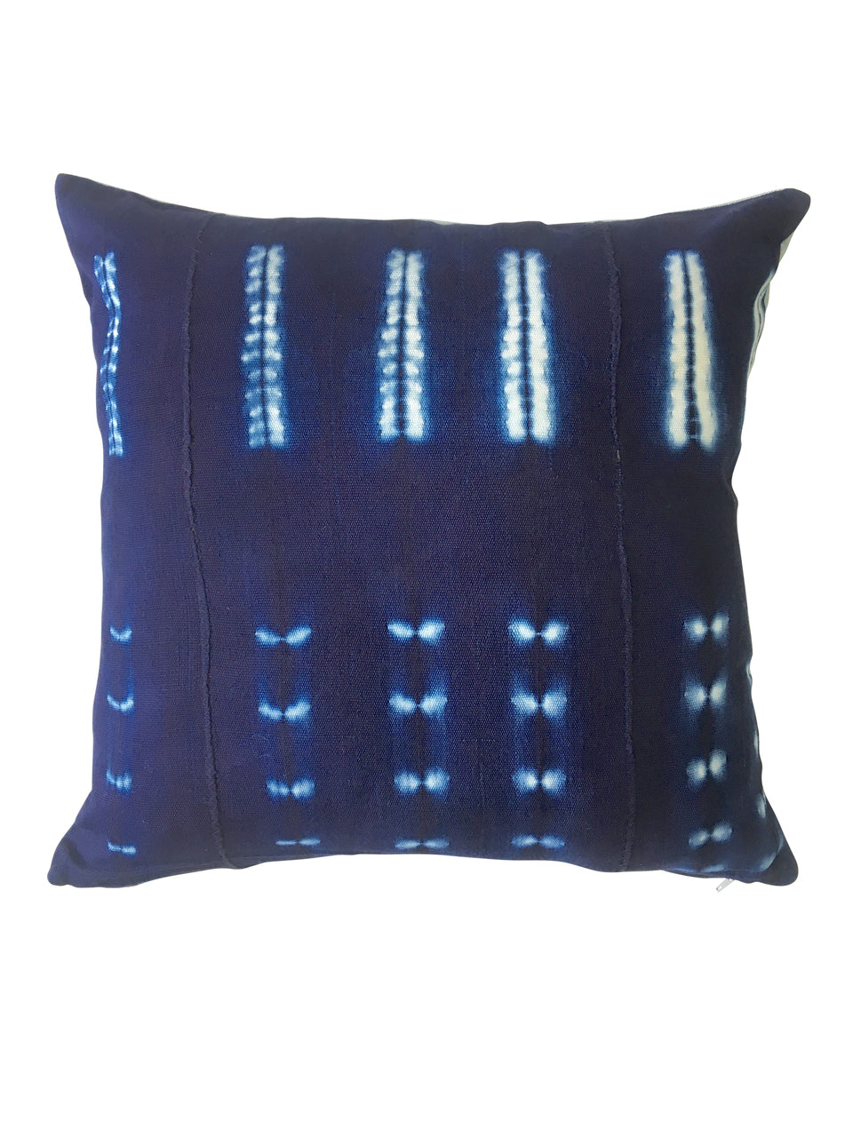 Mud Cloth Cushion in Indigo