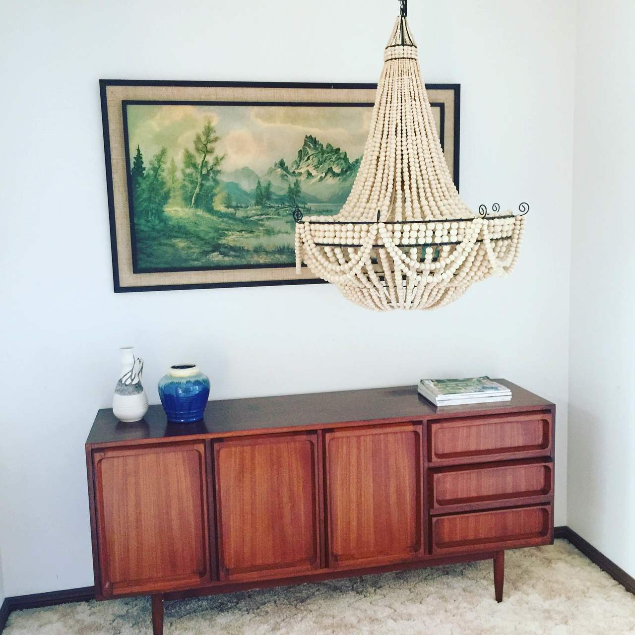 Port Douglas Chandelier In Natural