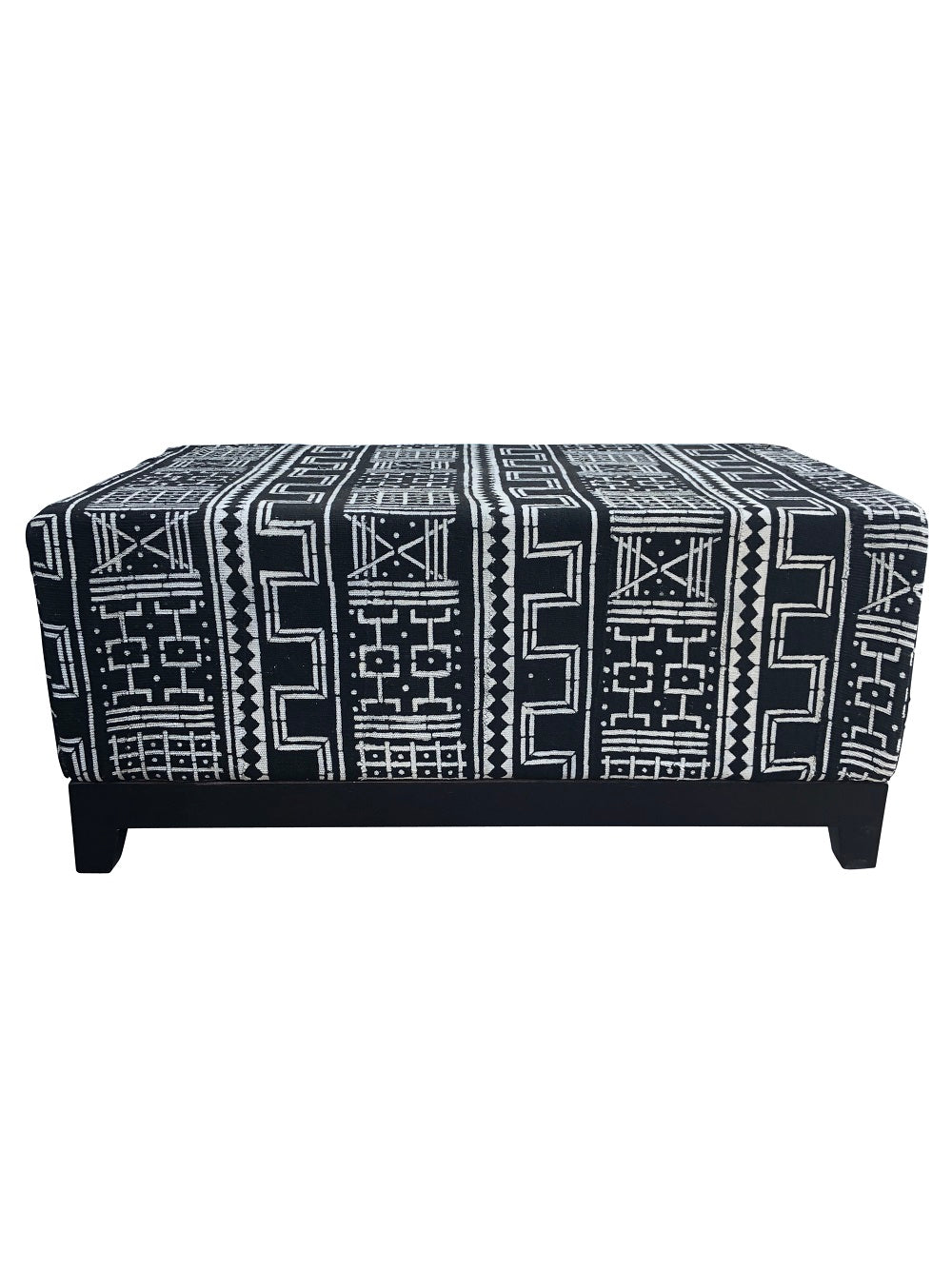 Mudcloth Ottoman