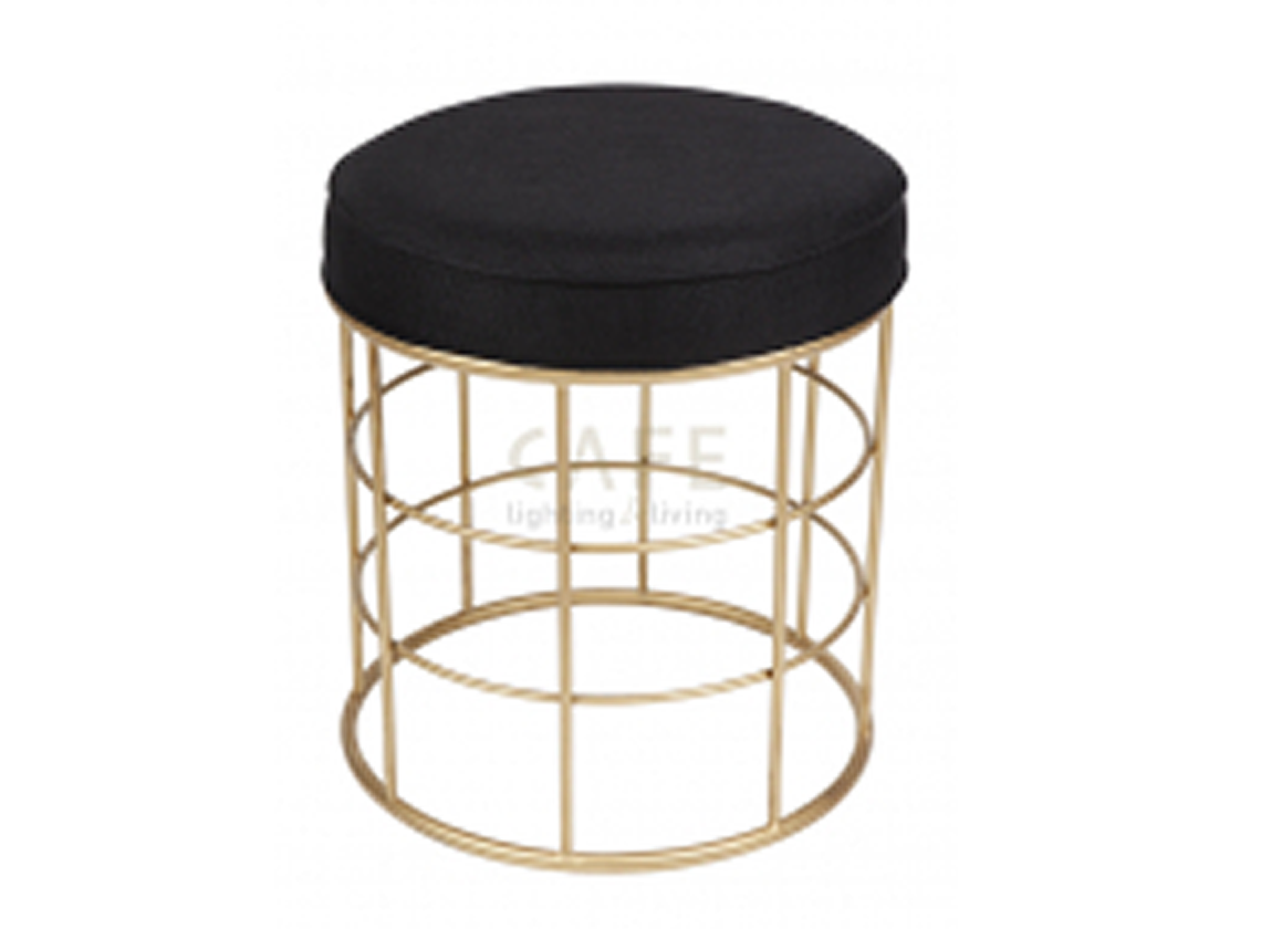 Ibiza Stool in Black