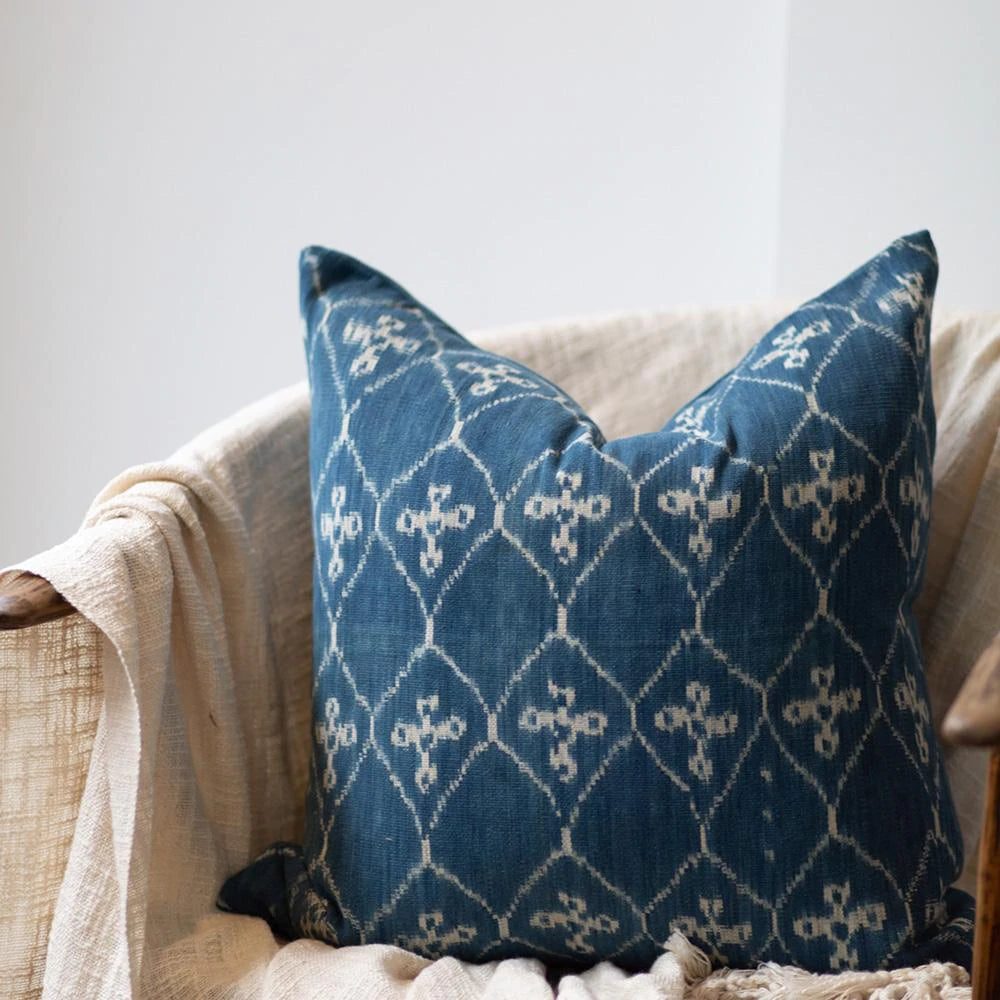Ikat Morinda Diamond Cloud Lounge Cushion