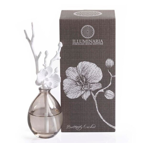 Illuminaria Porcelain Stem Diffuser - Butterfly Orchid