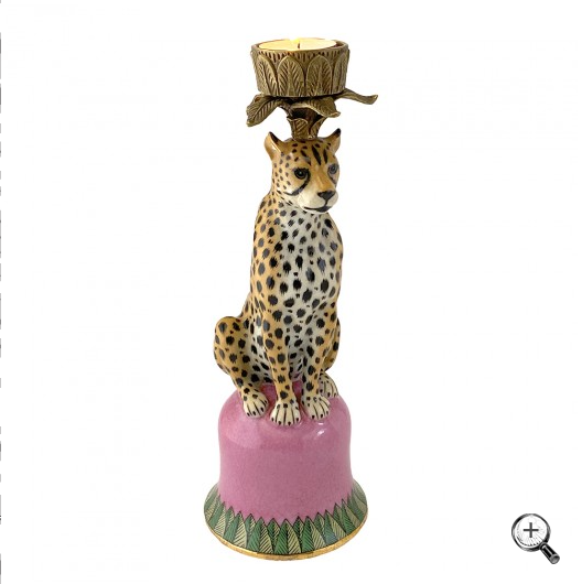 Jungla Jaguar Candle Holder