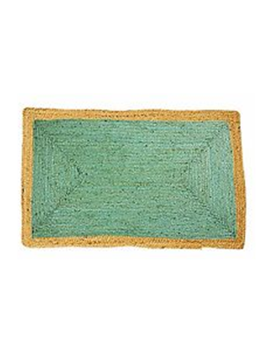 Jute Rug in Phoenix Sea Green