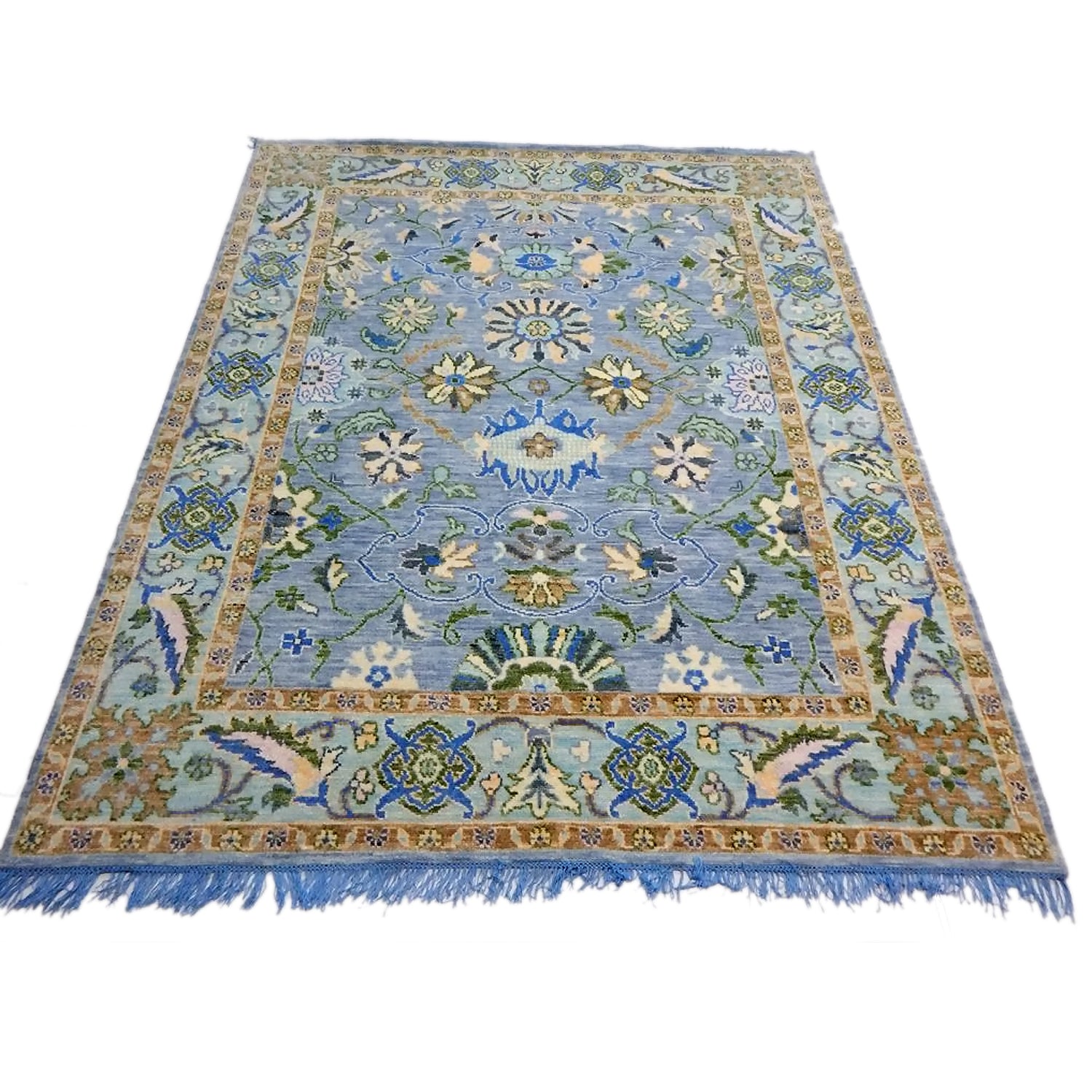 Topi 100% NZ Wool Oushak Rug