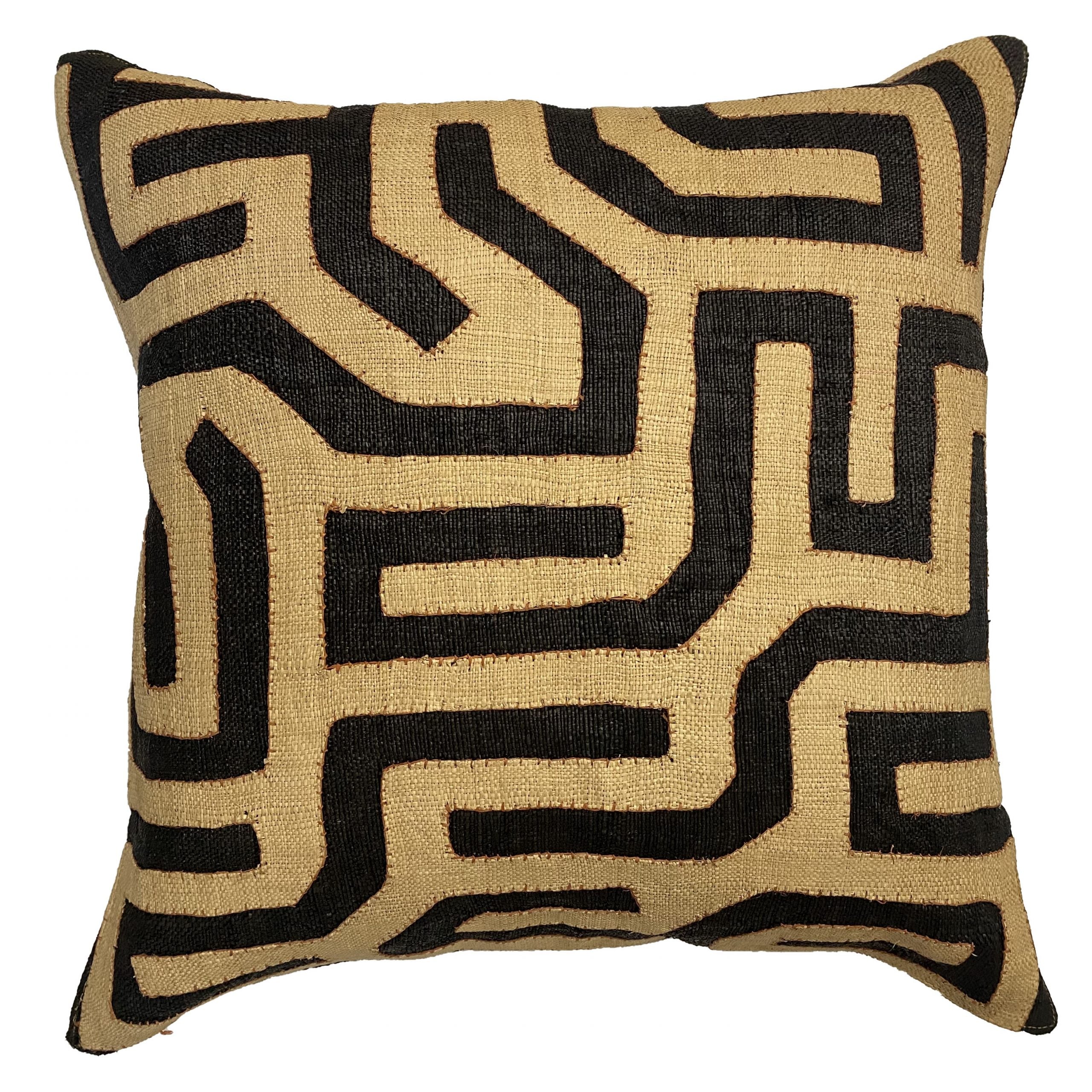 Authentic Kuba Cloth Cushion