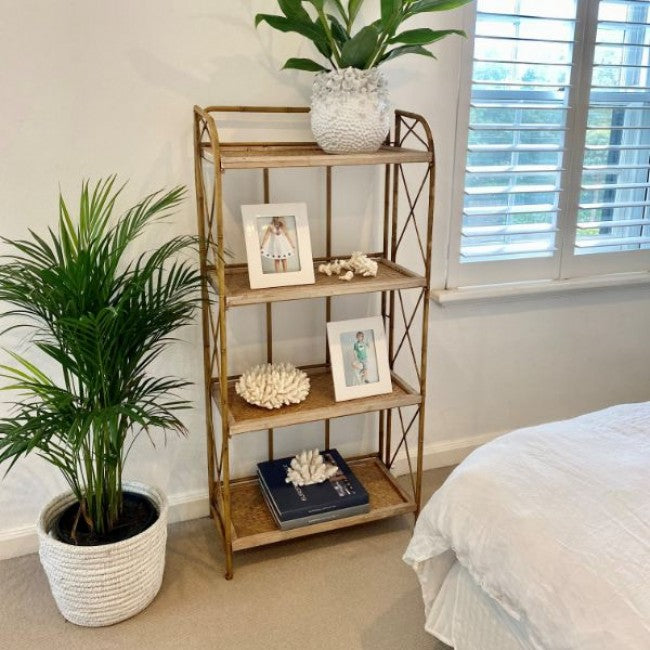 Kanada Natural Tall Shelving Unit