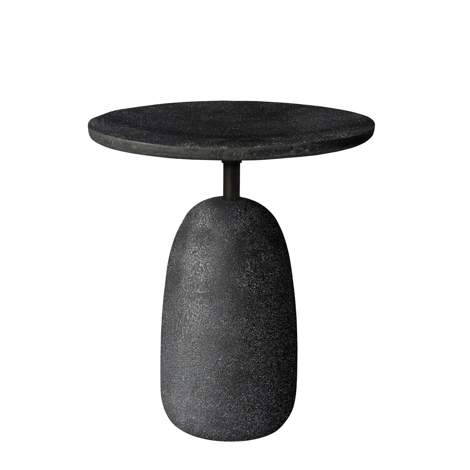 Kerala Outdoor Side Table in Black