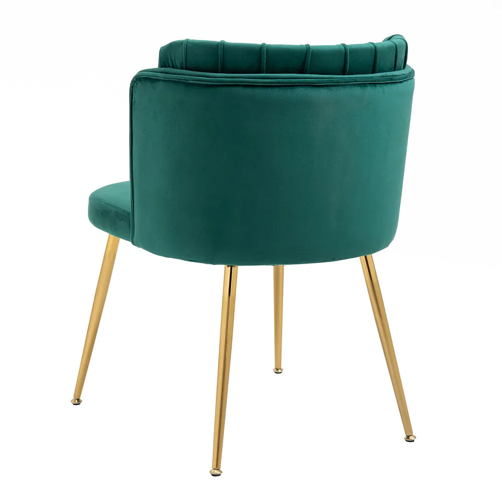 Kiama Dining Chair in Juniper Velvet - Set of Two
