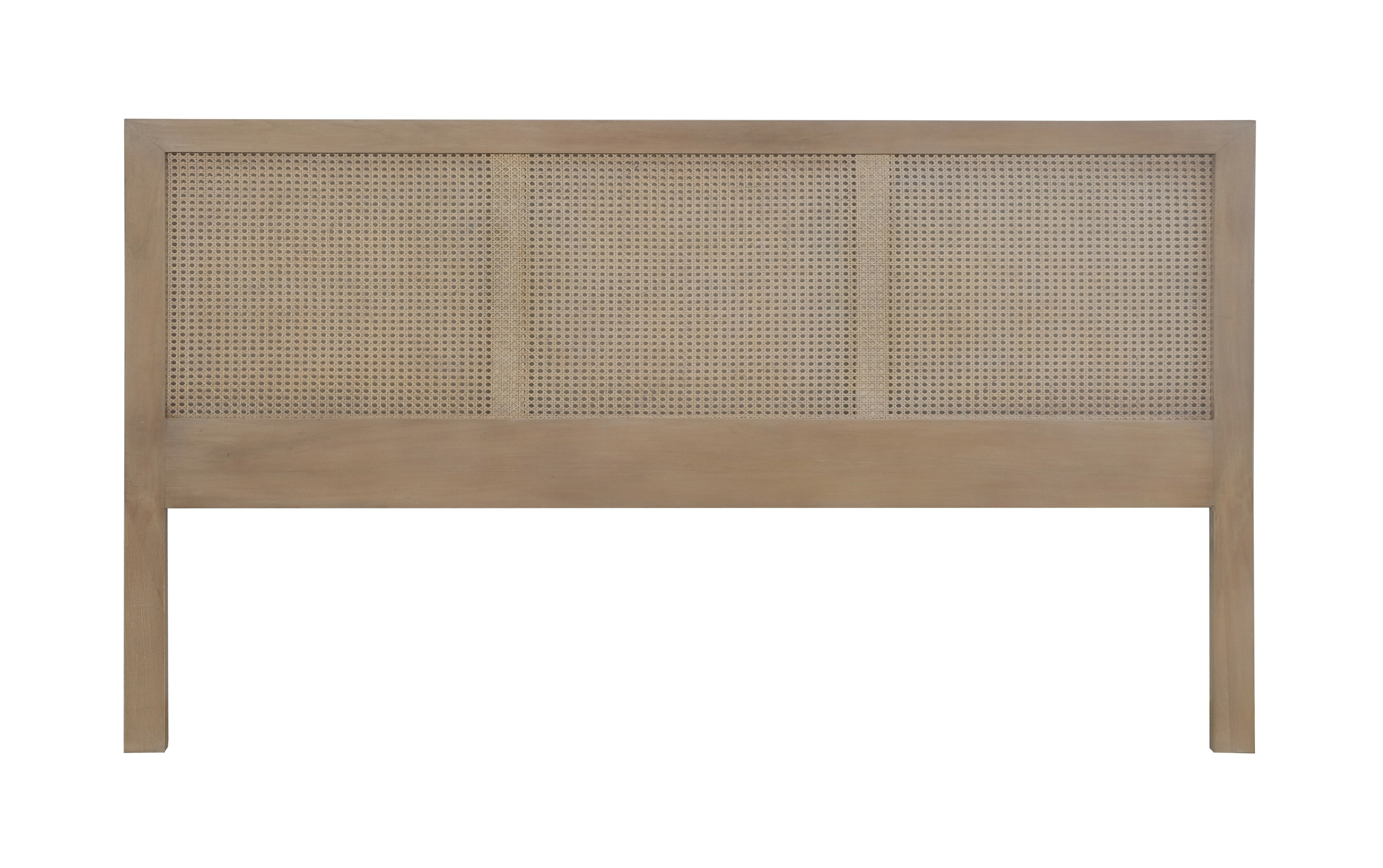 Aranga Timber & Rattan Headboard