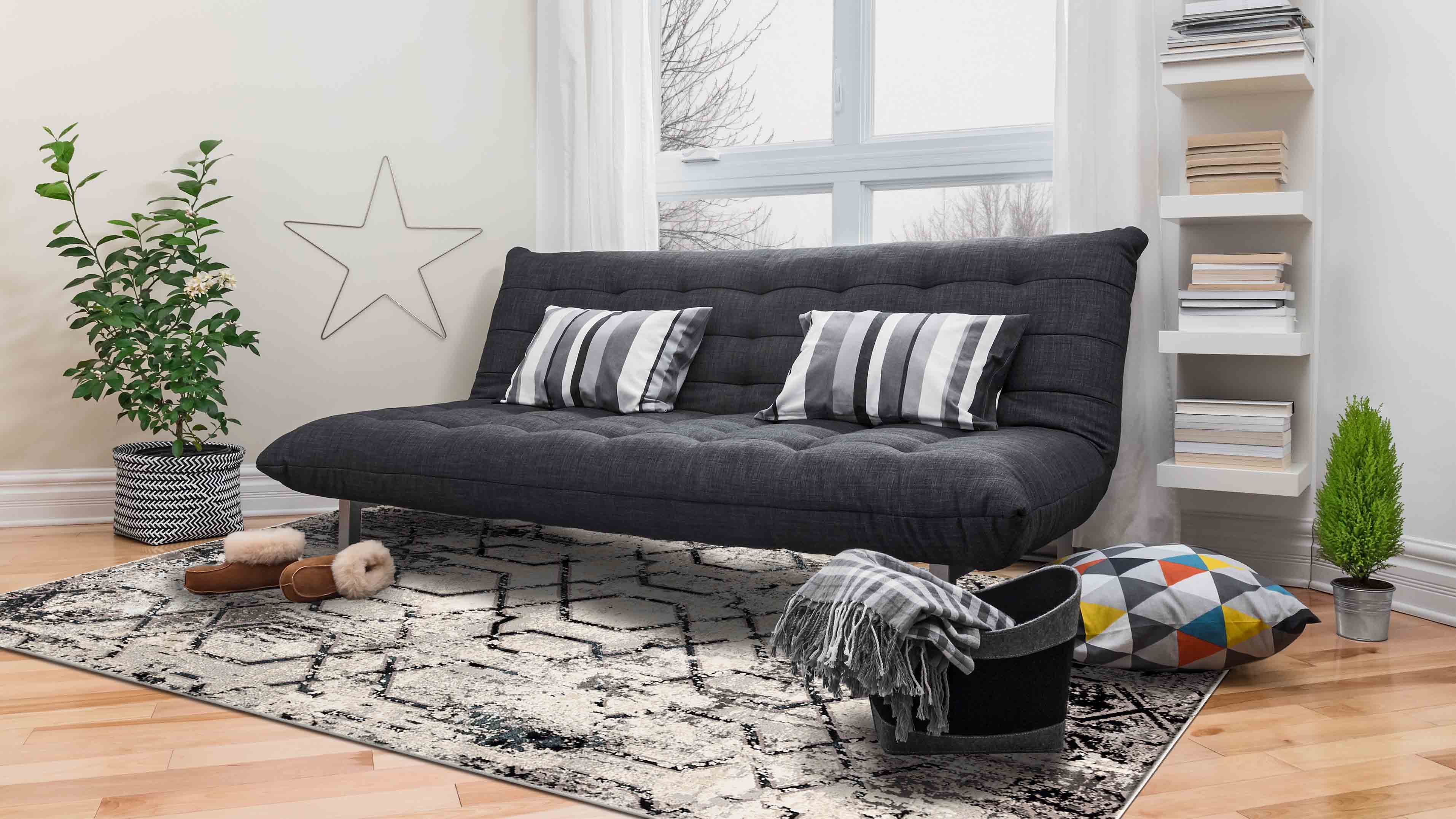 Kuro Modern Living Room Rug
