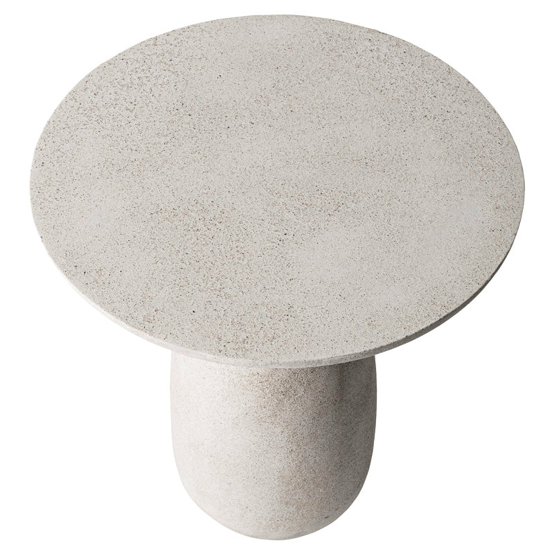 Kerala Outdoor Side Table in Grey